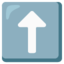 Download Up Arrow emoji, Google style