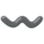 Wavy Dash emoji, Google design