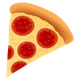 Pizza emoji, JoyPixels design