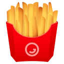 French Fries emoji, JoyPixels design