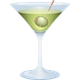 Cocktail Glass emoji, JoyPixels design