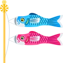 Carp Streamer emoji on JoyPixels