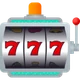 Slot Machine emoji, JoyPixels design