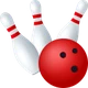 Bowling emoji, JoyPixels design