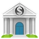 Bank emoji, JoyPixels design