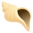 Spiral Shell emoji, JoyPixels design