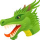 Dragon Face emoji, JoyPixels design
