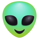 Alien emoji, JoyPixels design