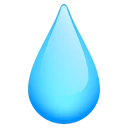 Droplet emoji, JoyPixels design