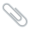 Paperclip emoji, JoyPixels design