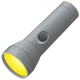 Flashlight emoji, JoyPixels design