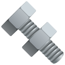 Nut and Bolt emoji, JoyPixels design