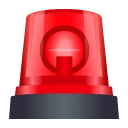 Police Car Light emoji, JoyPixels design