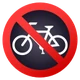 No Bicycles emoji, JoyPixels design