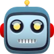 Robot emoji, JoyPixels design