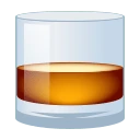 Tumbler Glass emoji, JoyPixels design