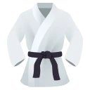 Martial Arts Uniform emoji, JoyPixels design