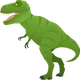T-Rex emoji, JoyPixels design