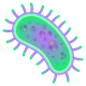 Microbe emoji, JoyPixels design