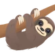 Sloth emoji, JoyPixels design