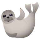 Seal emoji, JoyPixels design