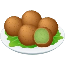 Falafel emoji on JoyPixels