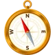 Compass emoji, JoyPixels design