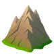 Mountain emoji, JoyPixels design