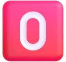 O Button (blood Type) emoji on Microsoft