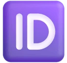 Id Button emoji on Microsoft