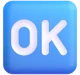 Ok Button emoji, Microsoft design