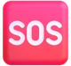 Sos Button emoji, Microsoft design