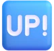 UP! Button emoji, Microsoft design