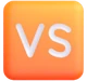 Vs Button emoji, Microsoft design