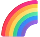 Rainbow emoji, Microsoft design