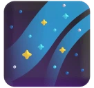 Milky Way emoji on Microsoft
