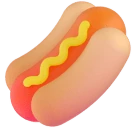 Hot Dog emoji, Microsoft design