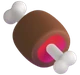 Meat on Bone emoji, Microsoft design