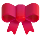 Ribbon emoji on Microsoft