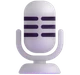 Studio Microphone emoji, Microsoft design