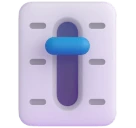 Level Slider emoji on Microsoft