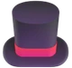Top Hat emoji, Microsoft design
