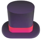 Top Hat emoji on Microsoft
