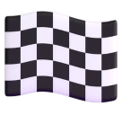 Chequered Flag emoji on Microsoft
