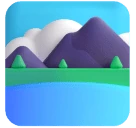 National Park emoji on Microsoft