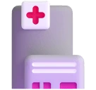 Hospital emoji on Microsoft