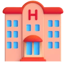 Hotel emoji on Microsoft