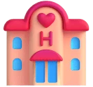 Love Hotel emoji on Microsoft