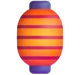 Red Paper Lantern emoji, Microsoft design