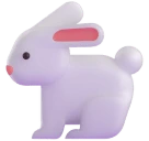 Rabbit emoji on Microsoft